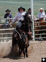 Breakaway Roping. Photo by Pinedale Online.