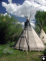 Indian Tipi. Photo by Pinedale Online.