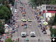 Rendezvous Parade. Photo by Pinedale Online.