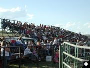 Rodeo Crowd. Photo by Pinedale Online.