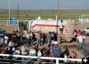 Competitors and Water Truck. Photo by Pinedale Online.