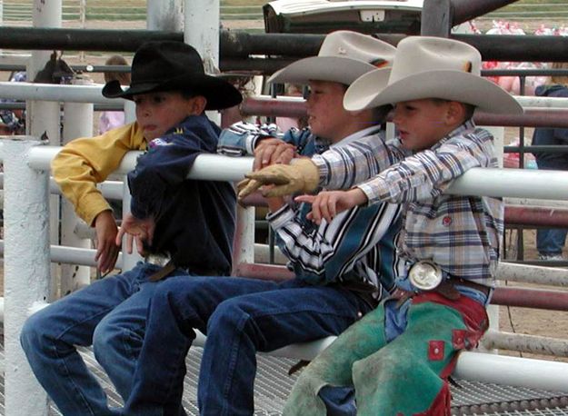 Young Cowboys. Photo by Pinedale Online.