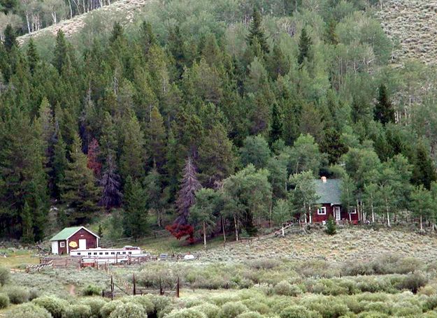 Dutch Joe Guard Station. Photo by Pinedale Online.