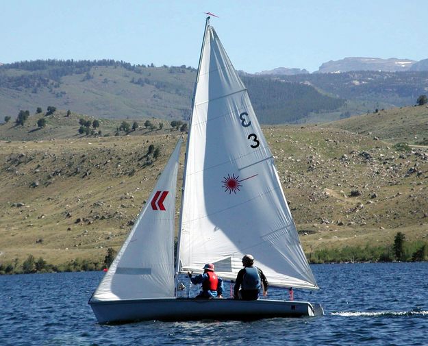 Sailing. Photo by Pinedale Online.