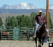 Fremont Cowboy. Photo by Pinedale Online.