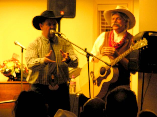 Cowboy Poet Andy Nelson. Photo by Pinedale Online.