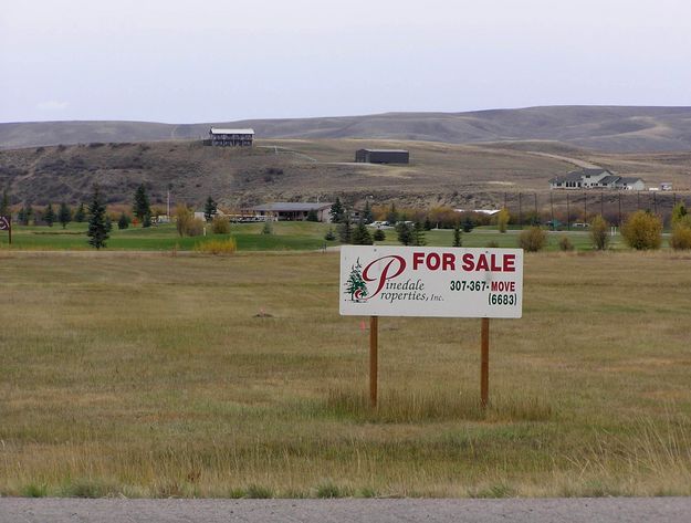 Highway frontage. Photo by Pinedale Online.