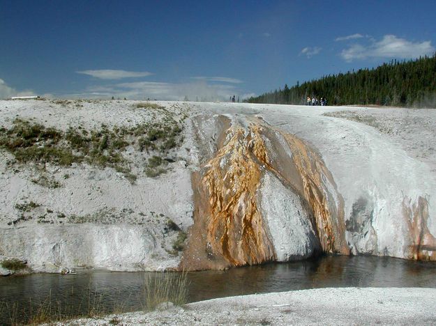 Mammouth Hot Springs. Photo by Pinedale Online.