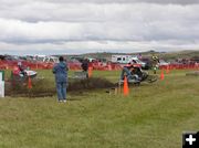 Kicking up dirt. Photo by Pinedale Online.