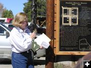 Historian Ann Noble. Photo by Pinedale Online.