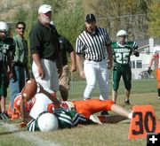 Did he catch it. Photo by Pinedale Online.