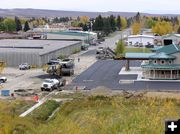 Magnolia Street Paving. Photo by Pinedale Online.