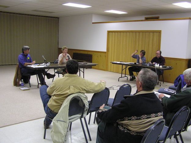 Senate District 16 Debate. Photo by Pinedale Online.