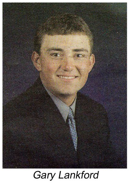 Gary Lankford. Photo by 2002 Pinedale graduation photo.