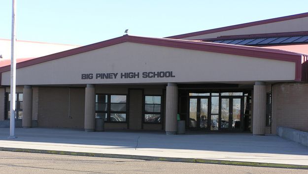 Big Piney High School. Photo by Pinedale Online.