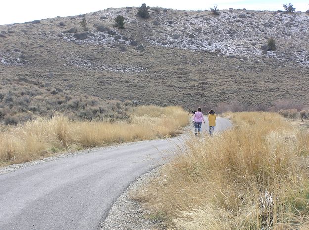 Walking path in summer. Photo by Pinedale Online.