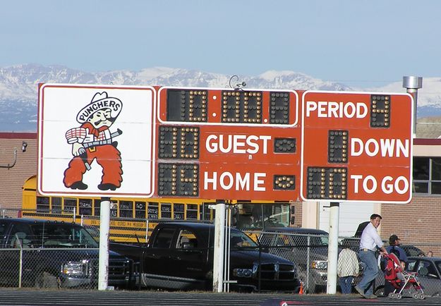 Final score. Photo by Pinedale Online.