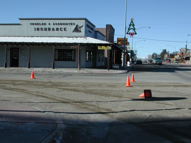 Tyler Street Intersection. Photo by Pinedale Online.