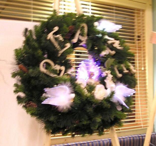Wreath. Photo by Sue Sommers.