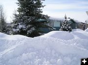 February Big Snow. Photo by Dawn Ballou, Pinedale Online.