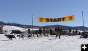 Swingley race start. Photo by Dawn Ballou, Pinedale Online.