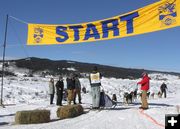 Pinkham Start. Photo by Dawn Ballou, Pinedale Online.