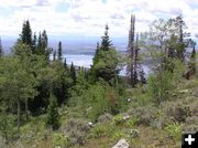 Fremont Lake from White Pine. Photo by Pinedale Online.