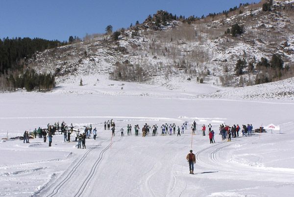 Starting Line. Photo by Pinedale Online.