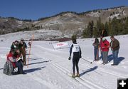 Nordic Finish Line. Photo by Pinedale Online.