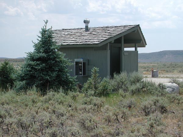 Restroom. Photo by Pinedale Online.