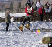 Good Jump. Photo by Dawn Ballou, Pinedale Online.