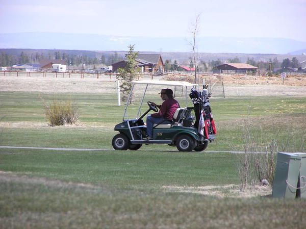 Golf Course is Open. Photo by Pinedale Online.