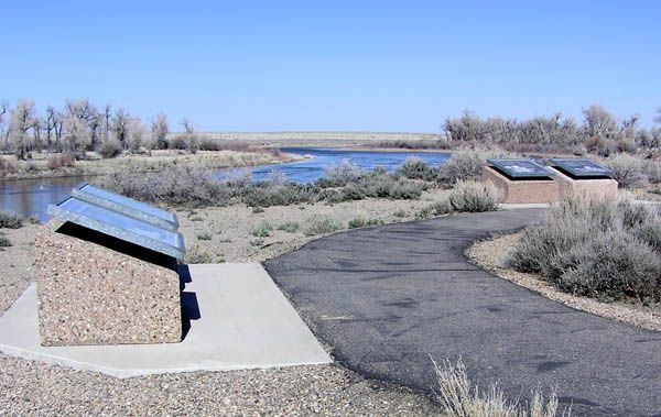 Lombard Ferry Historic Site. Photo by Pinedale Online.