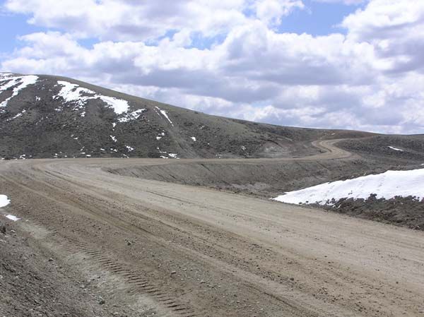 Mesa road. Photo by Pinedale Online.