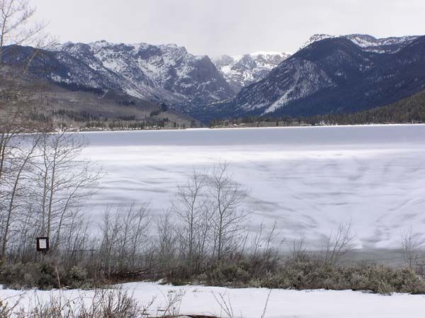 New Fork Lake. Photo by Pinedale Online.