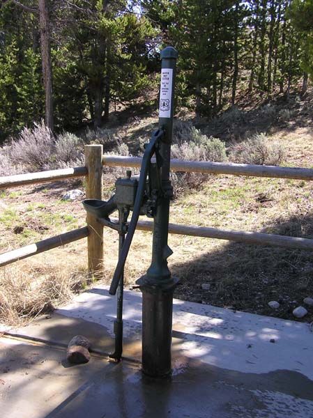 Hand Pump for Water. Photo by Pinedale Online.
