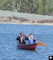 Fishing Dollar Lake. Photo by Pinedale Online.