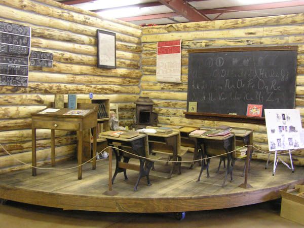 School Room. Photo by Pinedale Online.