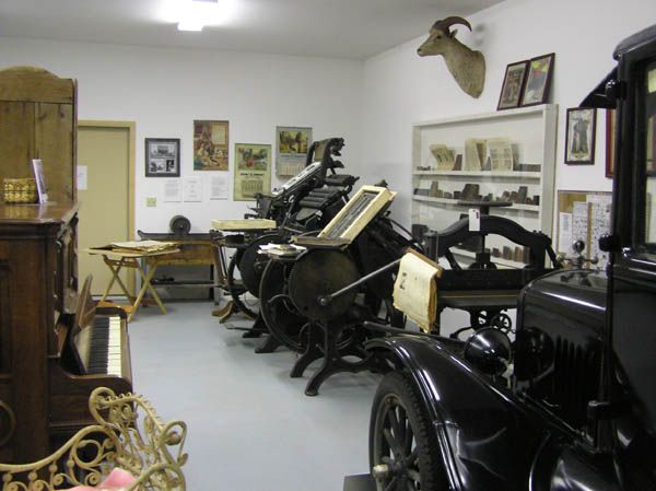 Printing Press Equipment. Photo by Pinedale Online.