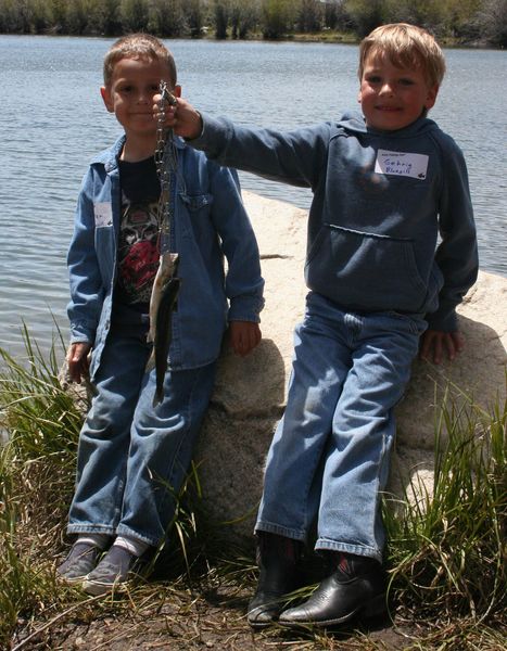 Gehrig and Hunter. Photo by Pinedale Online.