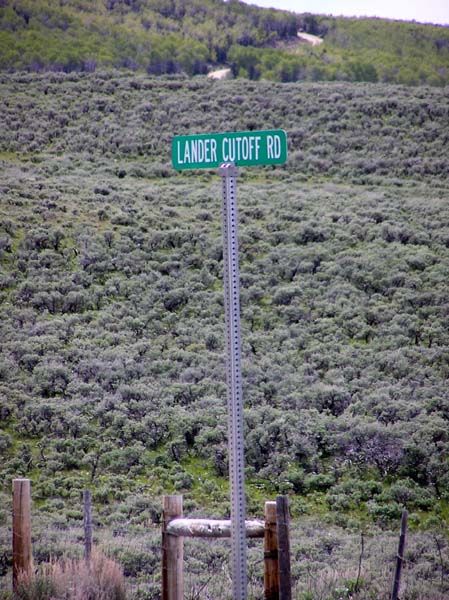 Lander Cutoff Road. Photo by Pinedale Online.