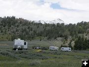 Campers on the Lander Trail. Photo by Pinedale Online.