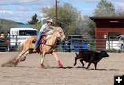 Break away roping. Photo by Pinedale Online.