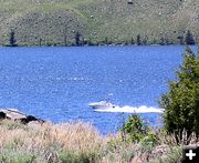 Boating on Fremont Lake. Photo by Pinedale Online.