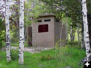 Campground Restroom. Photo by Pinedale Online.