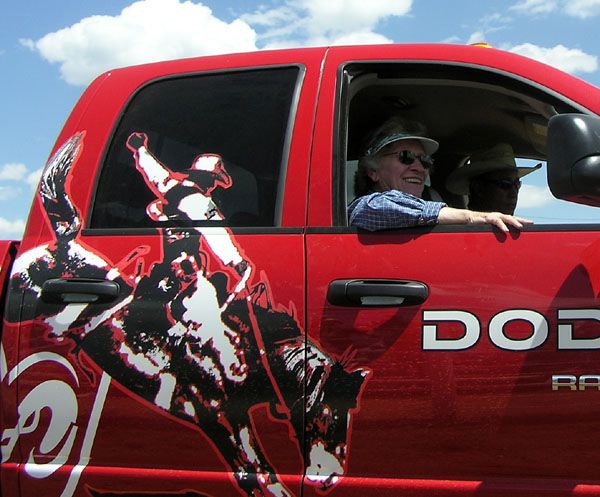 Grand Marshall Helena Linn. Photo by Pinedale Online.