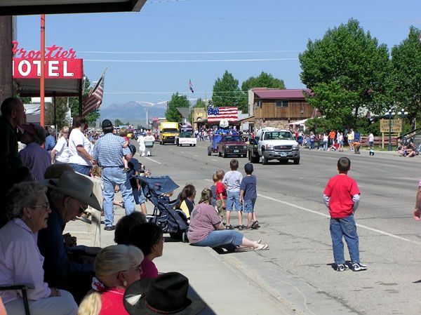 Big Piney Parade. Photo by Pinedale Online.