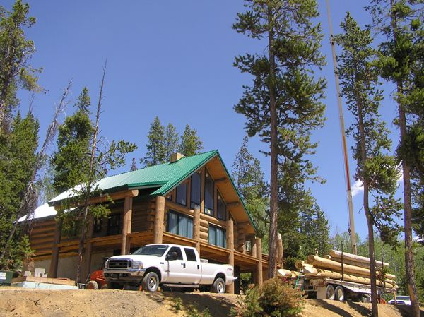 New cabins at White Pine. Photo by Pinedale Online.