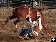 Sam Nelson Hung Up. Photo by Pinedale Online.