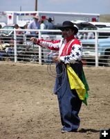 Rodeo Clown. Photo by Pinedale Online.